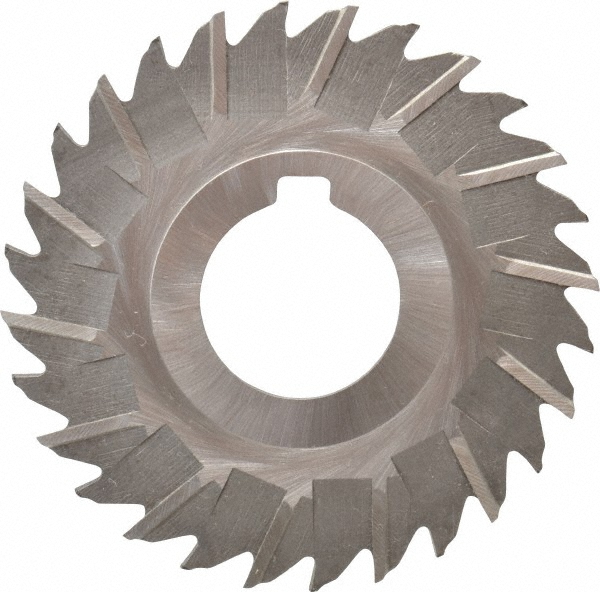 Made in USA STS362 Side Chip Saw: 3" Blade Dia, 1/16" Blade Thickness, 1" Arbor Hole Dia, 28 Teeth, High Speed Steel Image
