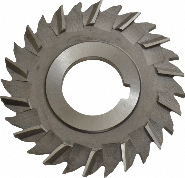 Made in USA STS3187 Side Chip Saw: 3" Blade Dia, 3/16" Blade Thickness, 1" Arbor Hole Dia, 28 Teeth, High Speed Steel Image