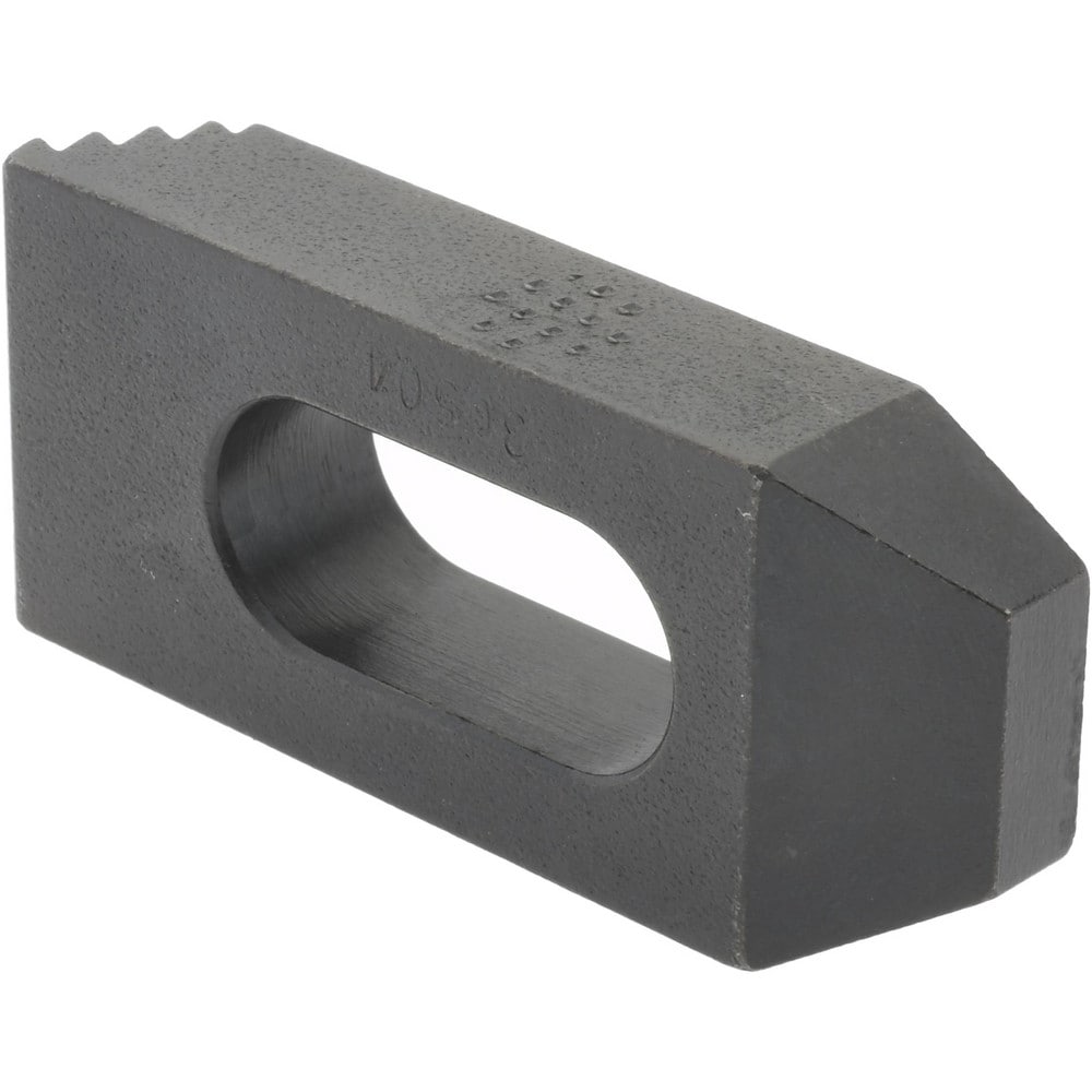 Clamp Strap: Steel, M12 Stud, Tapered Nose