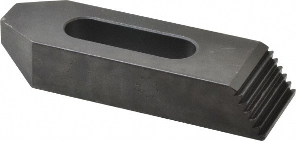 Clamp Strap: Steel, M12 Stud, Tapered Nose