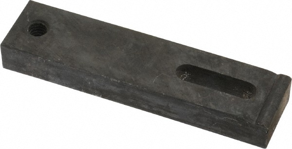 Clamp Strap: Carbon Steel, 5/16" Stud, Radius Nose