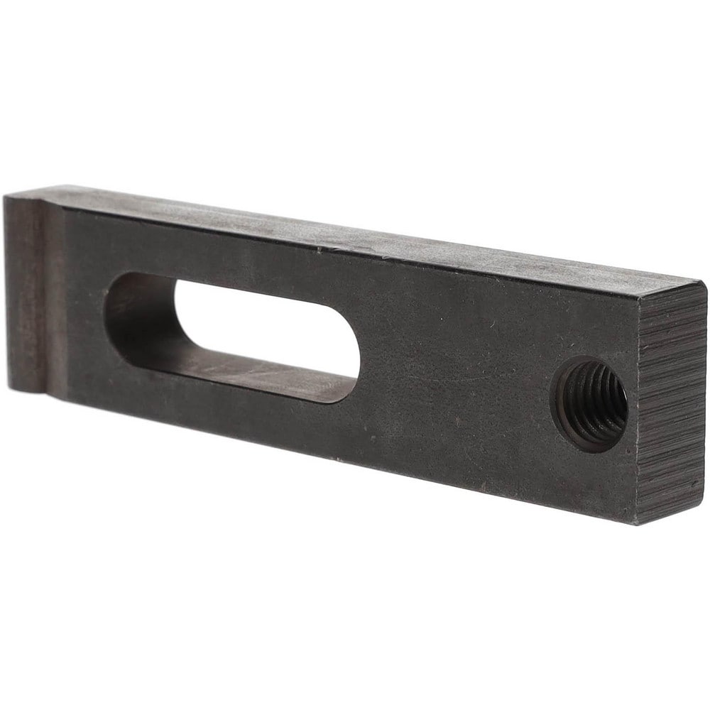 Clamp Strap: Carbon Steel, 1/2" Stud, Radius Nose