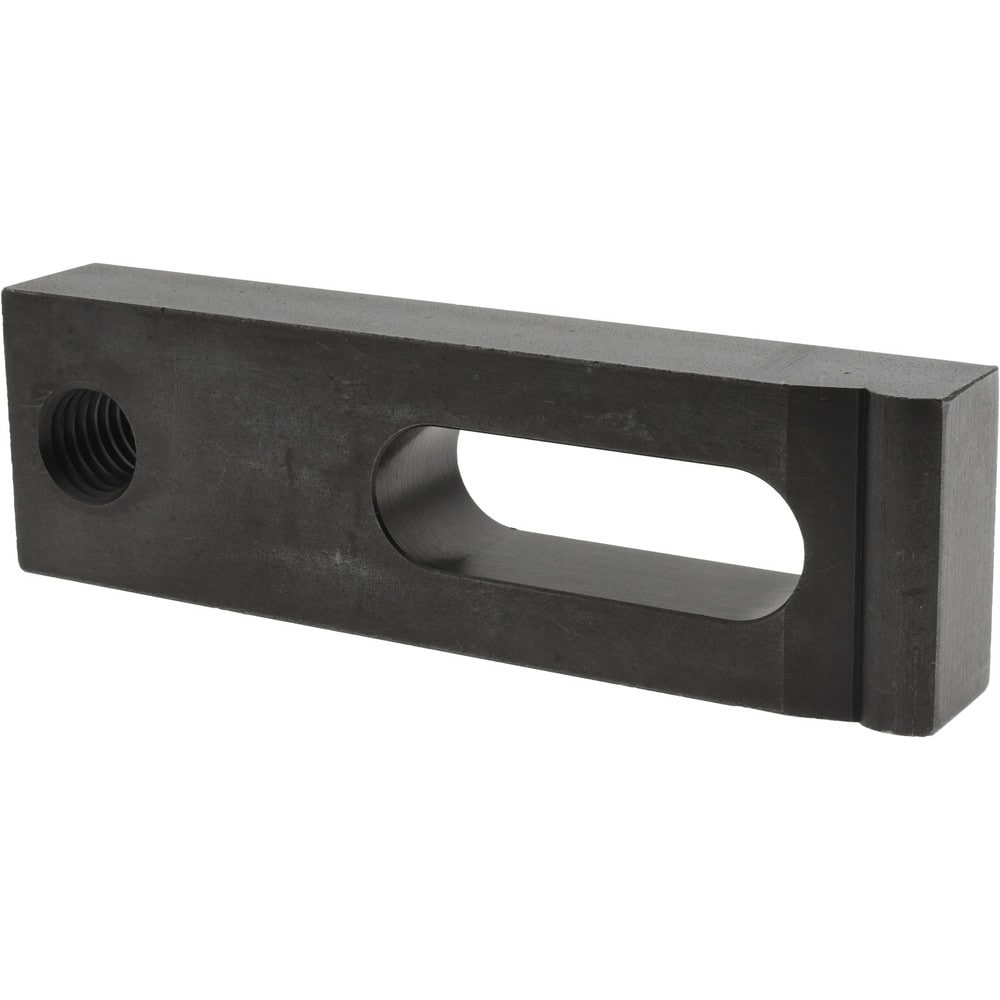 Clamp Strap: Carbon Steel, 5/8" Stud, Radius Nose