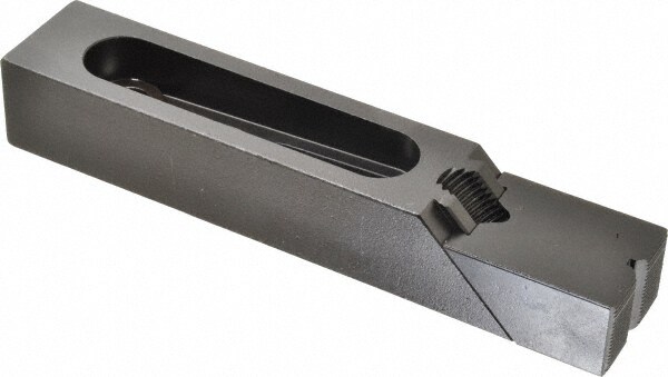 7-3/8" OAL x 1-1/2" Overall Width, High Grip Nose, Steel Manual Edge Clamp
