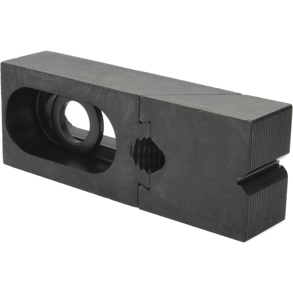 5-1/4" OAL x 2" Overall Width, High Grip Nose, Steel Manual Edge Clamp