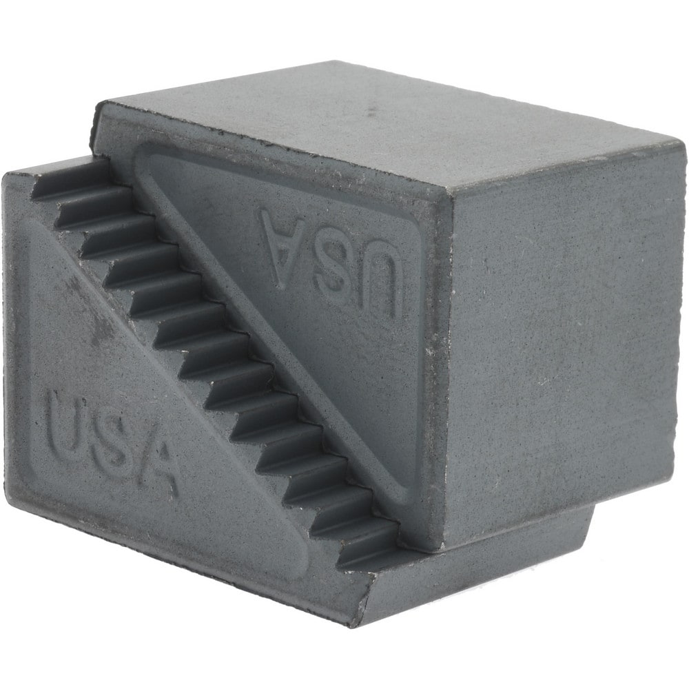 2 Piece, 1-1/8 to 2-1/2" Height Adjustment, Steel Step Block