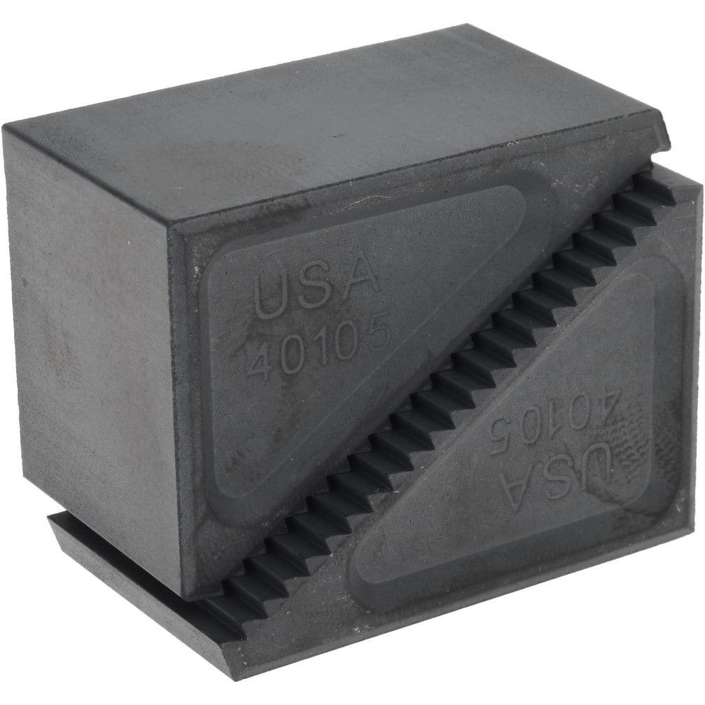 2 Piece, 1-3/4 to 4" Height Adjustment, Steel Step Block