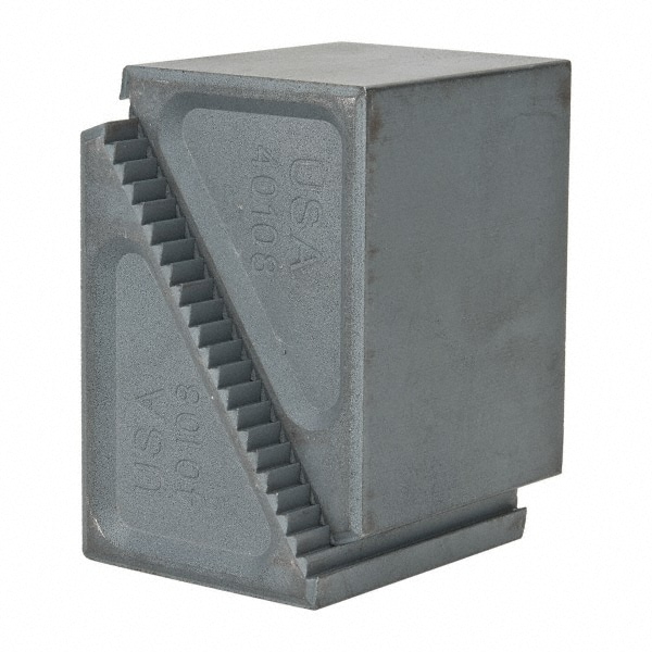 2 Piece, 45 to 102mm Height Adjustment, Steel Step Block