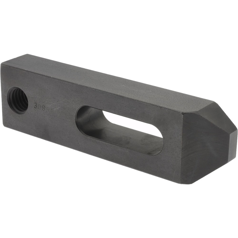 Clamp Strap: Carbon Steel, 17/32" Stud, Tapered Nose