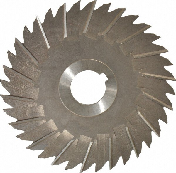 Made in USA STS5125 Side Chip Saw: 5" Blade Dia, 1/8" Blade Thickness, 1" Arbor Hole Dia, 36 Teeth, High Speed Steel Image