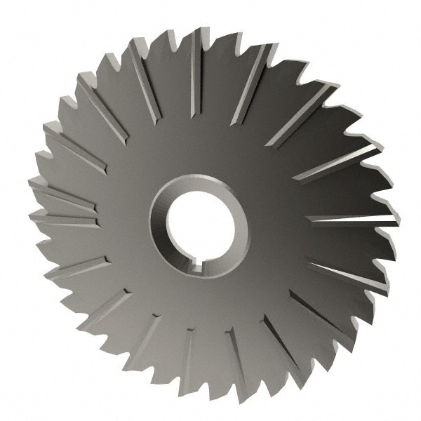 Made in USA STS5250 Side Chip Saw: 5" Blade Dia, 1/4" Blade Thickness, 1" Arbor Hole Dia, 36 Teeth, High Speed Steel Image