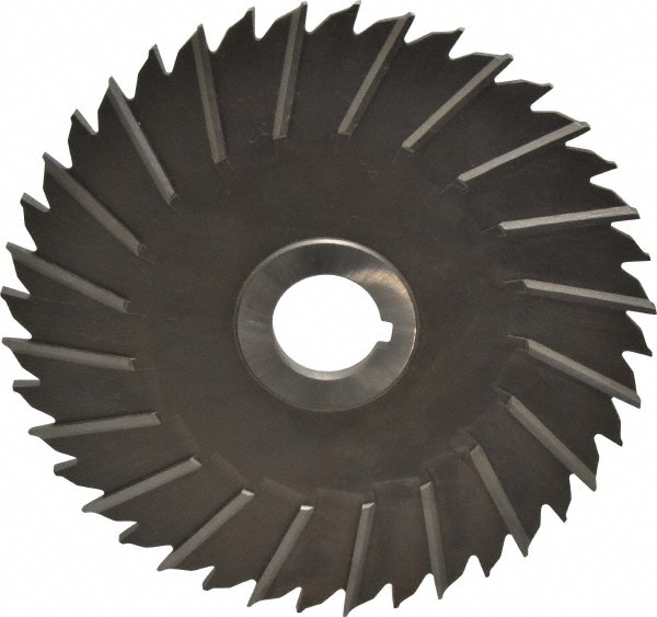 Made in USA STS6187 Side Chip Saw: 6" Blade Dia, 3/16" Blade Thickness, 1" Arbor Hole Dia, 40 Teeth, High Speed Steel Image