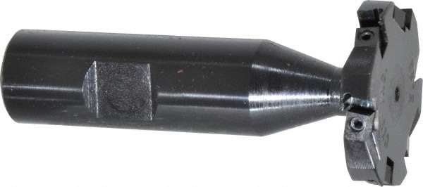 1.515" Cut Diam, 1/4" Cut Width, Indexable Keyseat Cutter