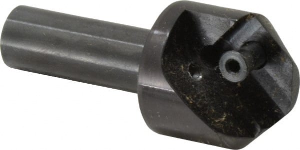 Cutting Tool Technologies 8NC-020-C 1.05" Max Diam, 1/2" Shank Diam, 0.32" LOC, 82° Included Angle, Indexable Countersink 