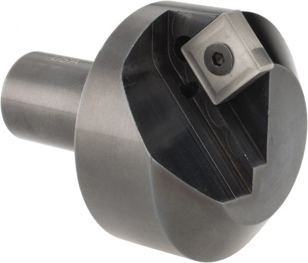 Cutting Tool Technologies 1NC-030-C 1.9" Max Diam, 3/4" Shank Diam, 0.27" LOC, 100° Included Angle, Indexable Countersink 