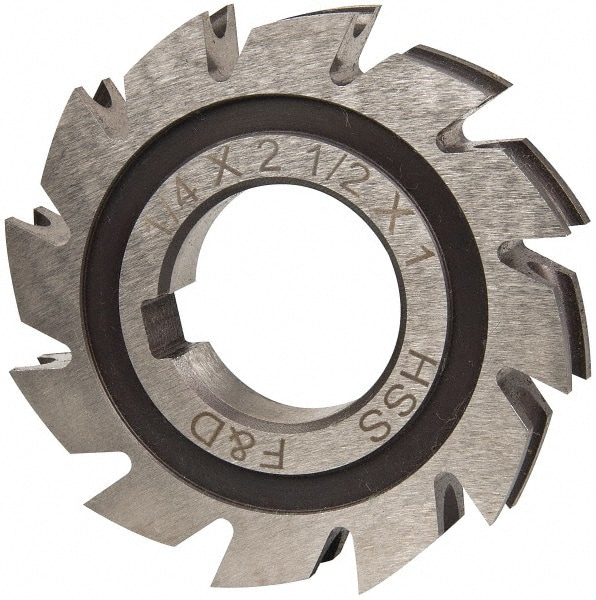 Value Collection 12615 1/8" Radius, 2-1/2" Cut Diam, 1/4" Circle Diam, 0.445" Cut Width, 1" Arbor Concave Radius Cutter Image