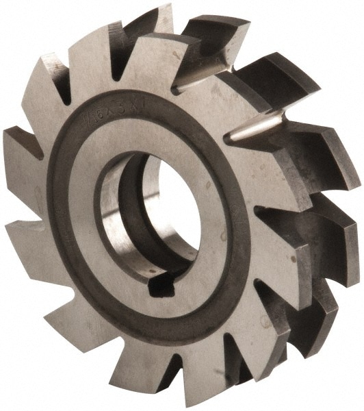 Value Collection 12632 7/32" Radius, 3" Cut Diam, 7/16" Circle Diam, 0.76" Cut Width, 1" Arbor Concave Radius Cutter Image