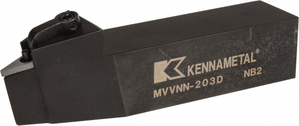 Neutral MVVN 0° Negative Rake Indexable Turning Toolholder
