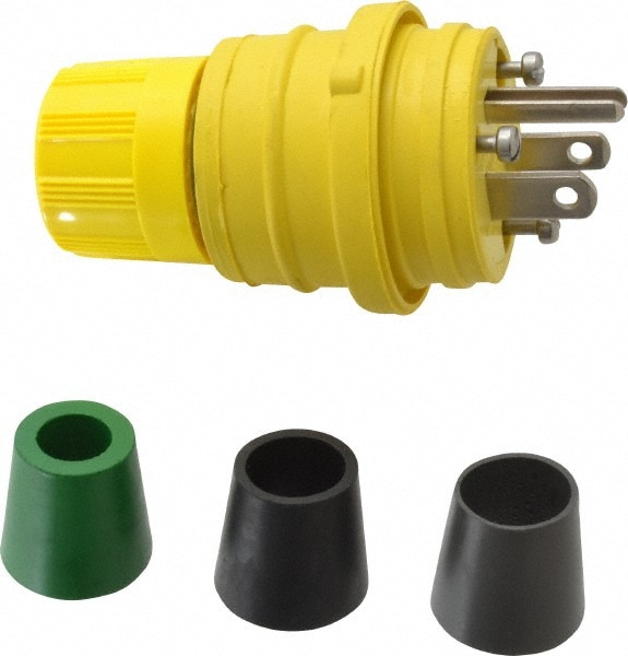 Value Collection 14W47 Locking Inlet: Plug, Industrial, 5-15, 125V, Yellow Image