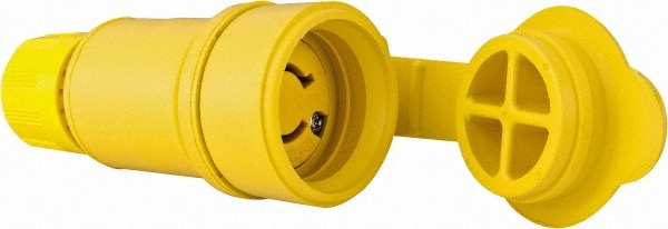 Value Collection 25W49 Locking Inlet: Connector, Industrial, L6-15, 250V, Yellow Image