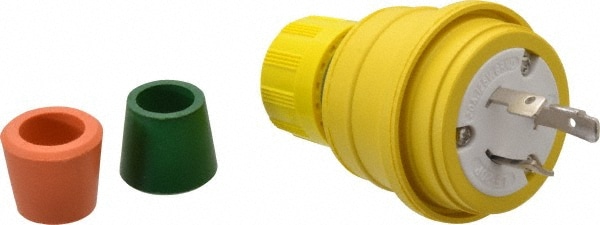 Value Collection 26W47 Locking Inlet: Plug, Industrial, L5-20, 125V, Yellow Image