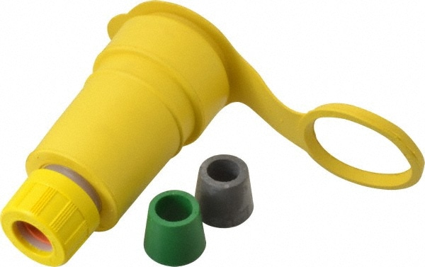 Value Collection 27W74 Locking Inlet: Connector, Industrial, L14-20, 125 & 250V, Yellow Image