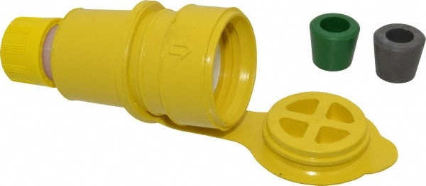 Value Collection 27W76 Locking Inlet: Connector, Industrial, L16-20, 480V, Yellow Image