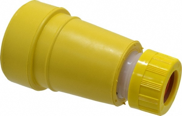 Value Collection 29W76 Locking Inlet: Connector, Industrial, L16-30, 480V, Yellow Image