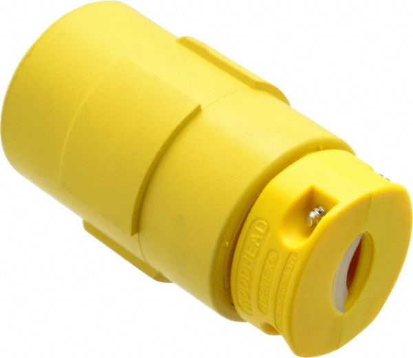 Value Collection 2775 Straight Blade Connector: Industrial, L15-20, 250VAC, Yellow Image