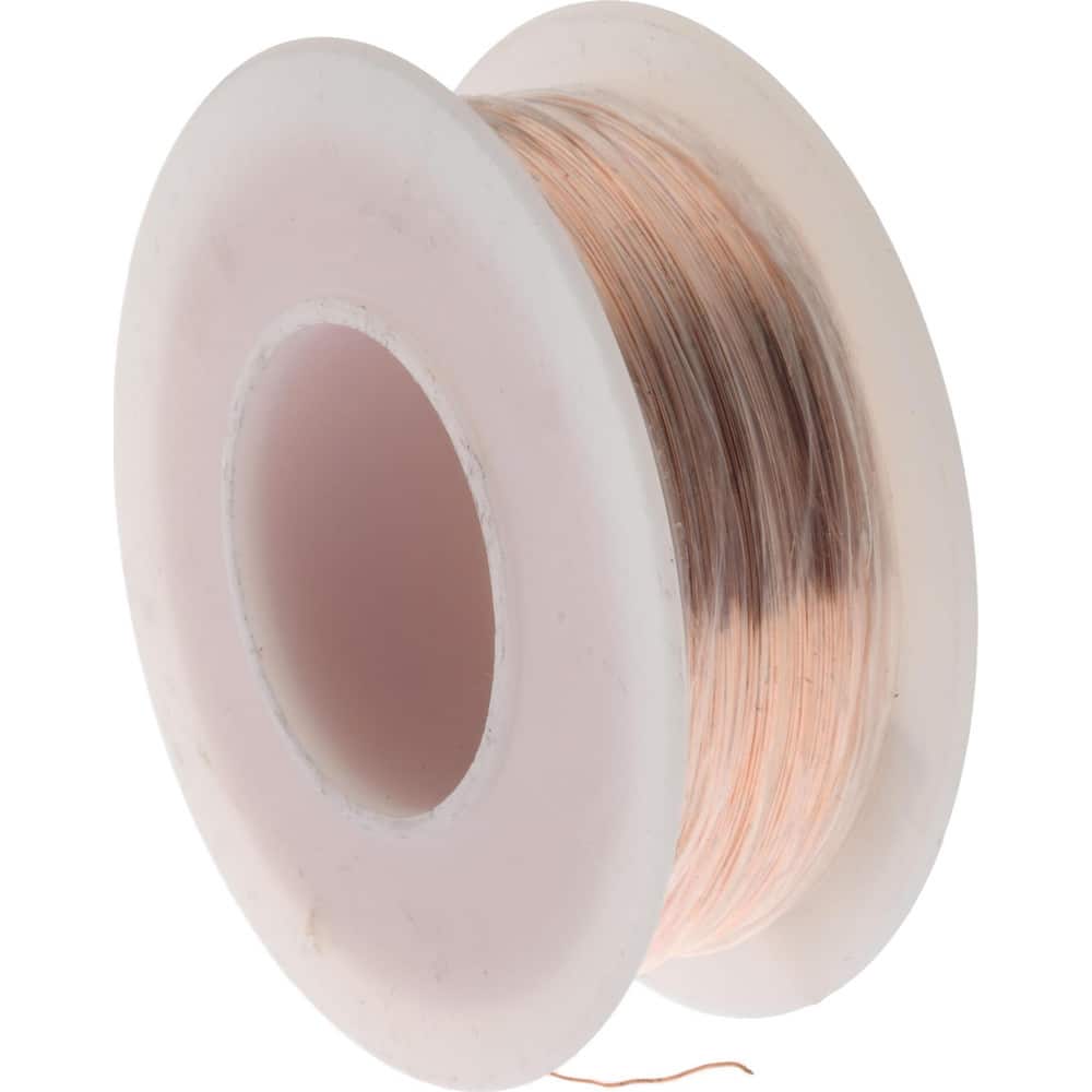 Made in USA - 24 AWG, 1 Strand, 25' OAL, Tinned Copper Hook Up Wire -  55994230 - MSC Industrial Supply