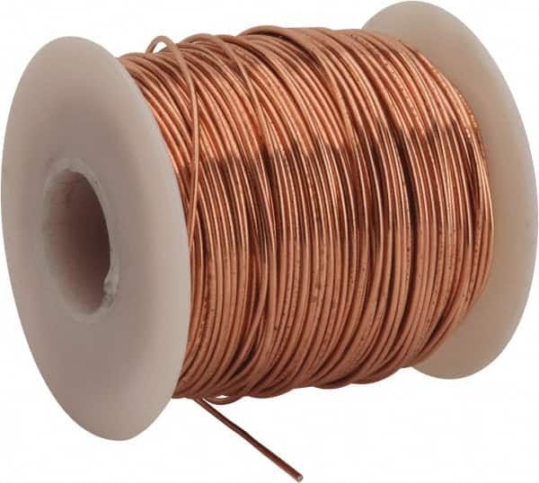 Made in USA - 24 AWG, 1 Strand, 25' OAL, Tinned Copper Hook Up Wire -  55994230 - MSC Industrial Supply