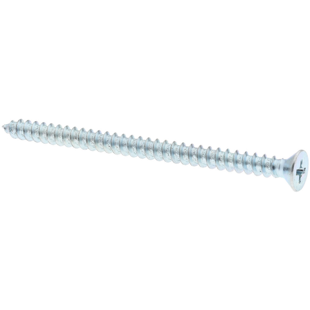 Sheet Metal Screw: #10, Flat Head, Phillips