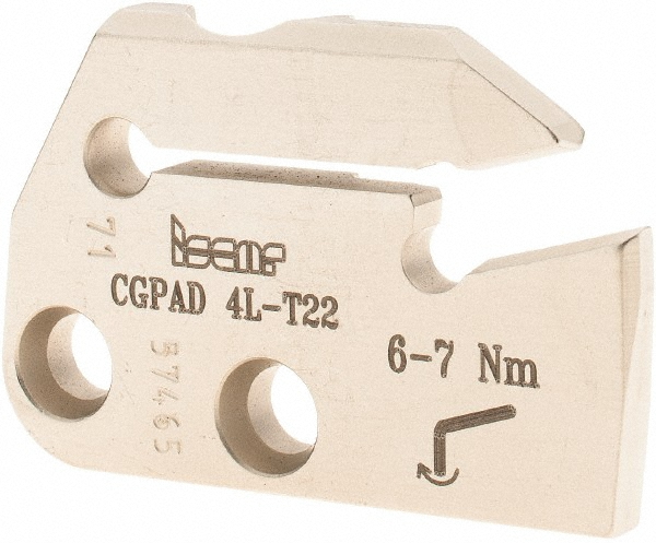 Iscar 2801129 Cutoff & Grooving Support Blade for Indexables: Left Hand, 0.1969" Insert Width, Series Cut & Modular Grip Image