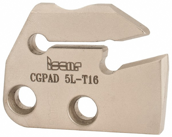 Iscar 2801218 Cutoff & Grooving Support Blade for Indexables: Left Hand, 0.252" Insert Width, Series Cut & Modular Grip Image