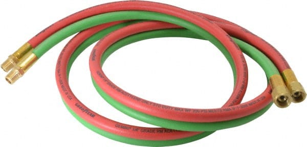 Reelcraft S600100-6 Male & Female" Fitting Inlet Hose 