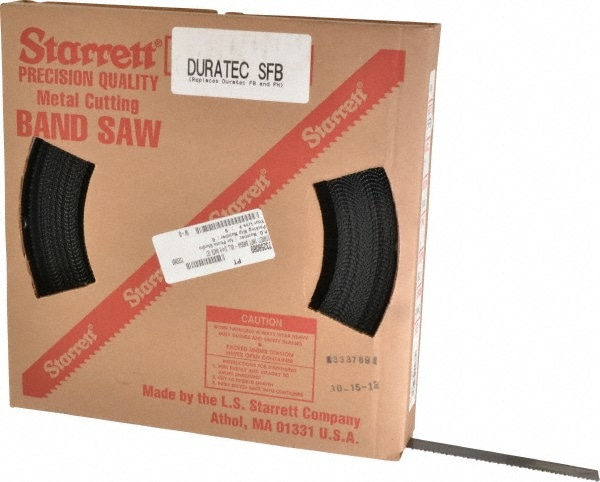 Starrett 10037 Band Saw Blade Coil Stock: 3/4" Blade Width, 100 Coil Length, 0.032" Blade Thickness, Carbon Steel Image