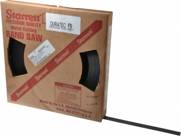 Starrett 10038 Band Saw Blade Coil Stock: 3/4" Blade Width, 100 Coil Length, 0.032" Blade Thickness, Carbon Steel Image