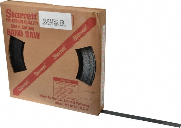 Starrett 13841 Band Saw Blade Coil Stock: 3/4" Blade Width, 100 Coil Length, 0.032" Blade Thickness, Carbon Steel Image