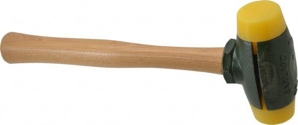 Garland 34002 Non-Marring Hammer: 2 lb, 1-1/2" Face Dia, Plastic Head 