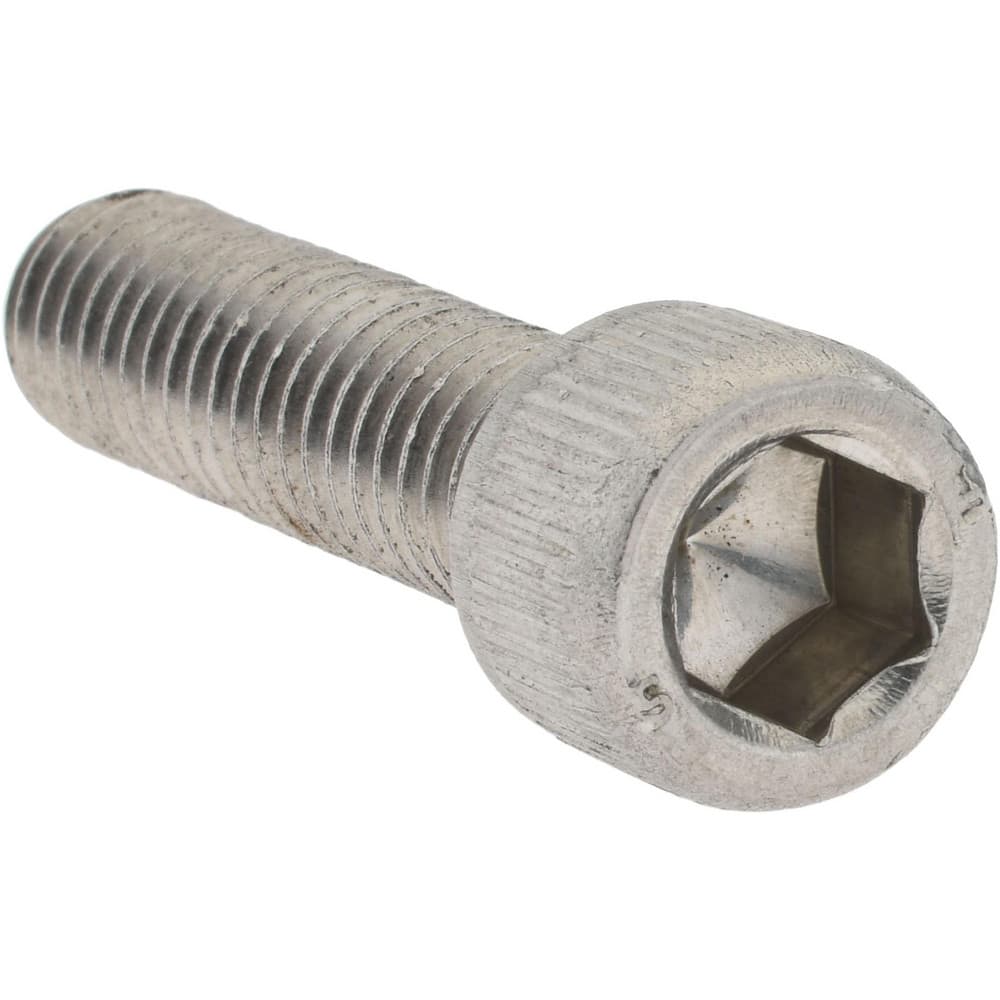 Gibraltar 9815SS-G 1-7/8" OAL, 3/8-16, Stainless Steel, Headed Plain Flat Face Ball End Clamping Screw 