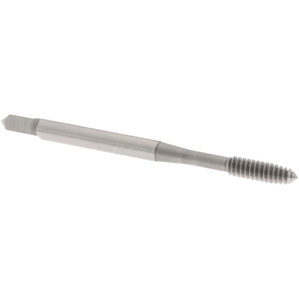 Thread Forming Tap: #6-32 UNC, Plug, Cobalt, Bright Finish
