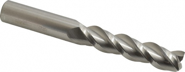 Accupro 12179373 Corner Radius End Mill: 3/4" Dia, 3-1/4" LOC, 0.03" Radius, 3 Flutes, Solid Carbide Image