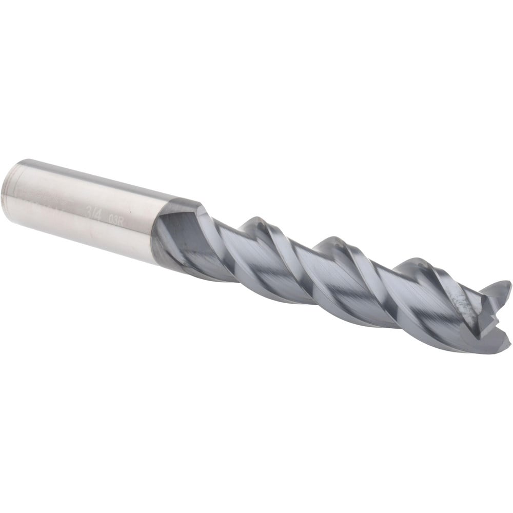 Accupro - Corner Radius End Mill: 3/4