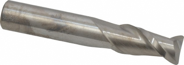 12181467 Corner Radius End Mill: 1/2" Dia, 1" LOC, 0.0450" Radius, 2 Flute, Solid Carbide  