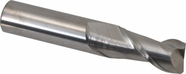 Accupro 12181499 Corner Radius End Mill: 5/8" Dia, 1-1/4" LOC, 0.03" Radius, 2 Flutes, Solid Carbide Image