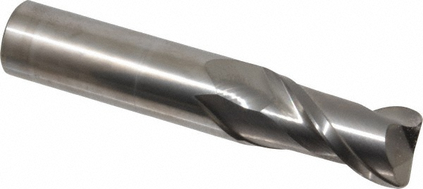 Accupro 12181538 Corner Radius End Mill: 3/4" Dia, 1-1/2" LOC, 0.09" Radius, 2 Flutes, Solid Carbide Image