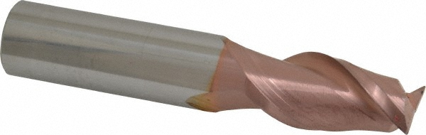 Accupro 12181544 Corner Radius End Mill: 3/4" Dia, 1-1/2" LOC, 0.03" Radius, 2 Flutes, Solid Carbide Image
