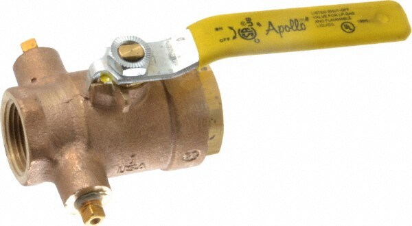 Manual Ball Valve: 1" Pipe, Full Port