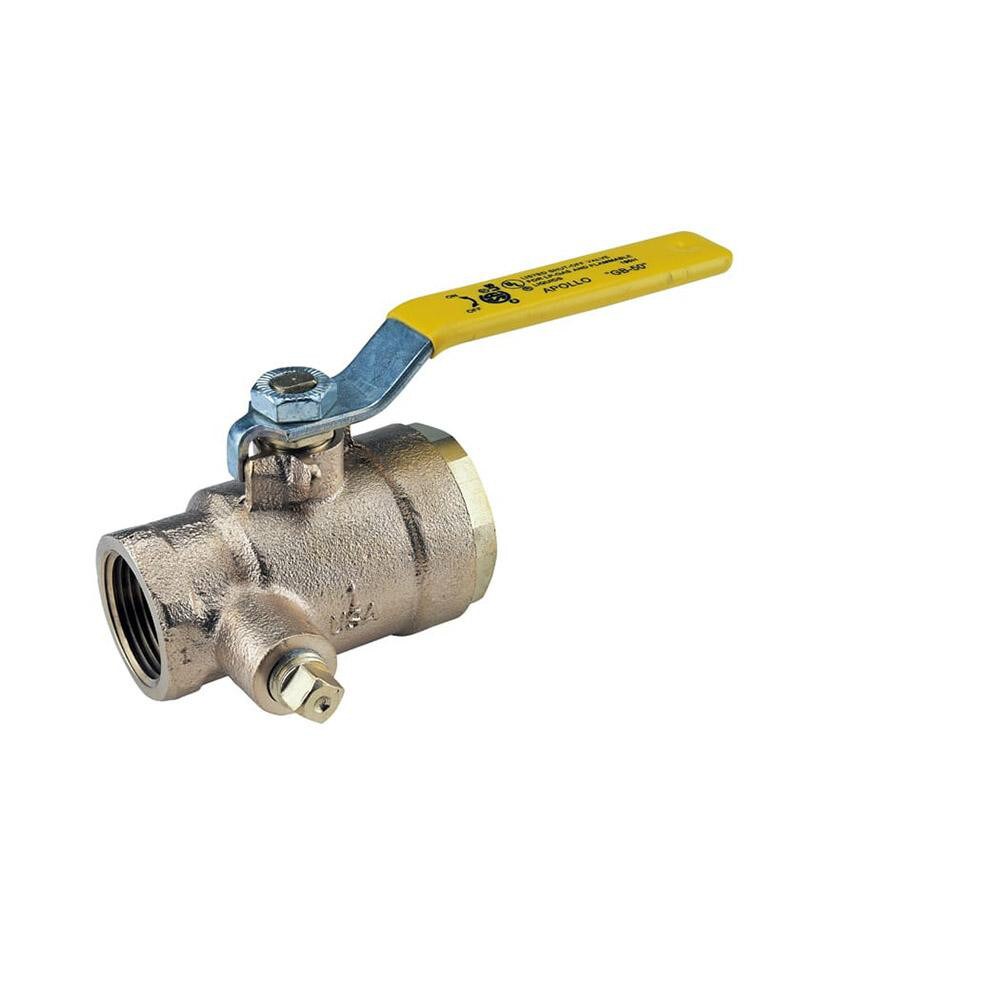 Manual Ball Valve: 1-1/2" Pipe, Full Port