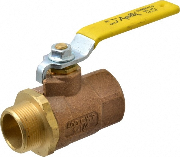 Apollo. 7080601 Standard Manual Ball Valve: 1-1/4" Pipe, Standard Port 